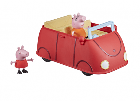 PEPPA PIG Peppas sarkana ģimenes automašīna, F21845E0 F21845E0