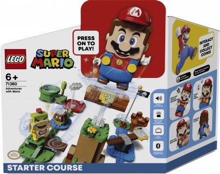 71360 LEGO® Super Mario™ Piedzīvojumi ar Mario: sākuma maršruts 71360