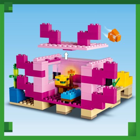 21247 LEGO® Minecraft™ Aksolotla namiņš 21247