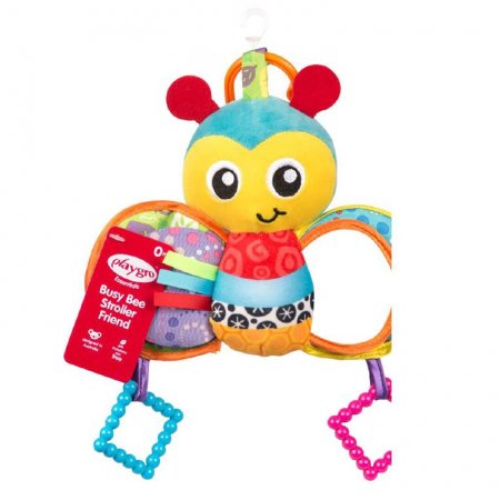 PLAYGRO plush hanging toy Busy Bee Stroller Friend, 187229 187229