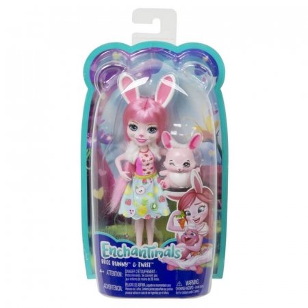 ENCHANTIMALS Bunny Doll & Animal, FXM73 
