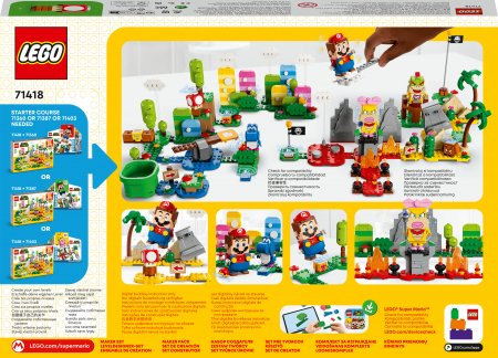 71418 LEGO® Super Mario™ Radošuma veidošanas komplekts 71418