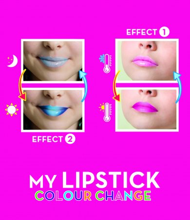BARBIE radošais komplekts My Lipstick Color Change, 88638 88638