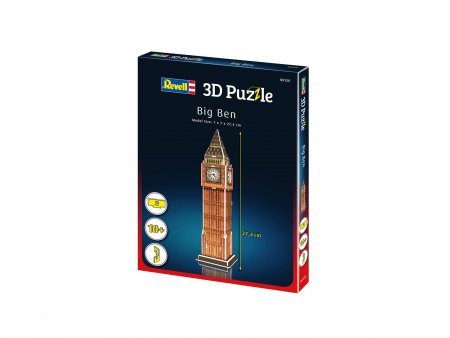 REVELL 3D puzle Big Ben, 13gab., 00120 00120