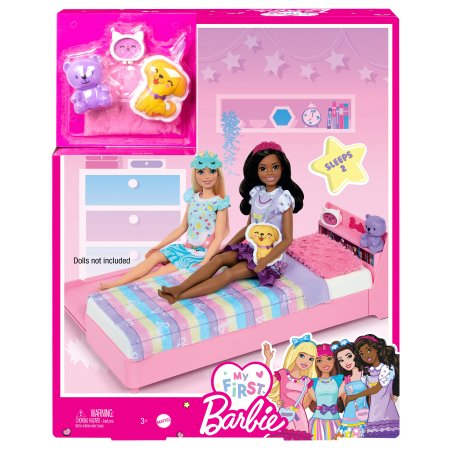 BARBIE My First Barbie guļamistabas komplekts, HMM64 HMM64