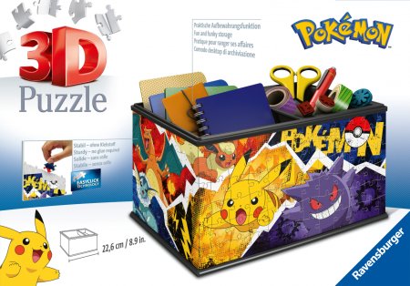 "RAVENSBURGER 3D puzles-uzglab?šanas kaste ""Pokemon"", 216 gab., 11546" 11546