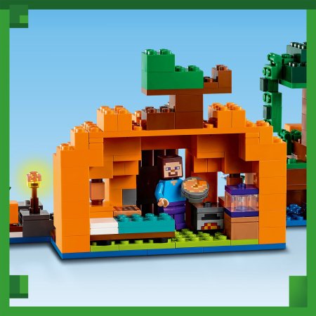 21248 LEGO® Minecraft™ Ķirbju ferma 21248