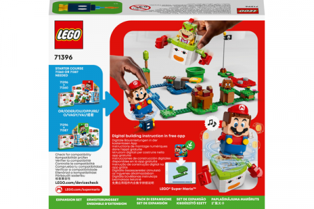 71396 LEGO® Super Mario Bowser Jr. klauna vagona paplašinājuma maršruts 71396