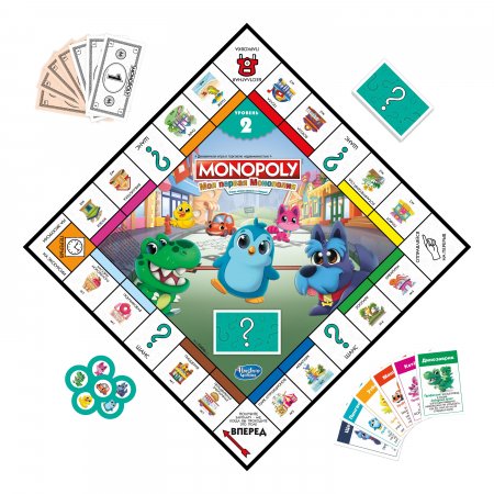 HASBRO GAMES game Monopoly Discover (RU), F4436121 F4436121