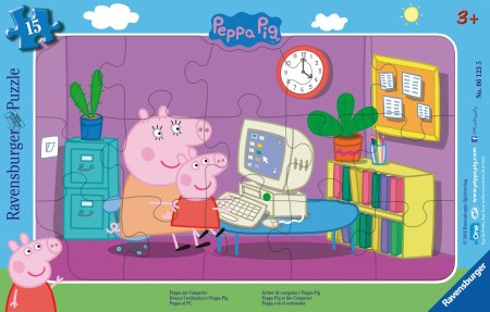 RAVENSBURGER puzle Peppa Pig, 15gab., 06123 06123
