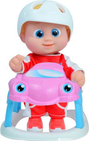 BOUNCING BABIES lelle Baniels super ātrais ar savu mašīnu, staigājošs, 801001 801001