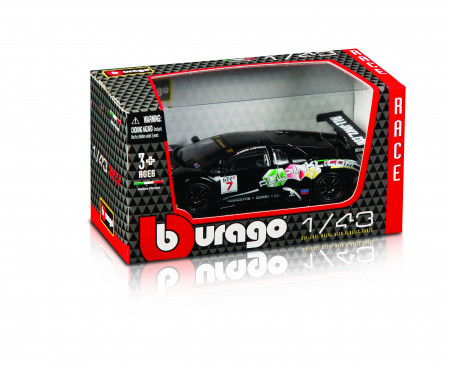 BBURAGO automašīna 1/43 Racing, assort., 18-38010 18-38010