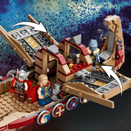 76208 LEGO® Marvel Super Heroes Kazu laiva 76208