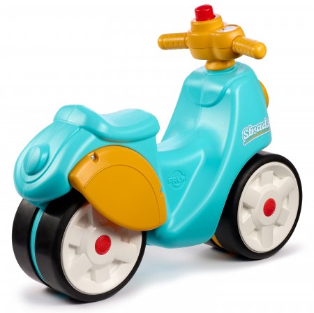 FALK skrejmašīna - motocikls, zils un dzeltens, 800S 800S