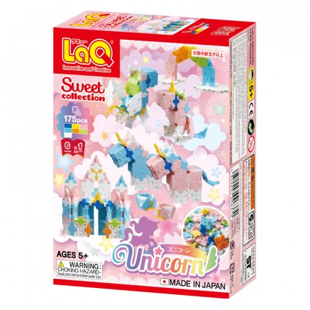 LAQ Japāņu konstruktors Sweet Collection Unicorn, 4952907006370 4952907006370
