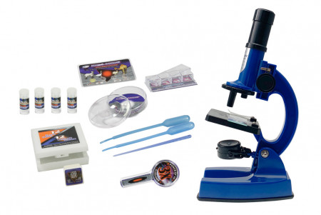 EASTCOLIGHT mikroskopa komplekts Deluxe, 100/450/900X, 90081 90081