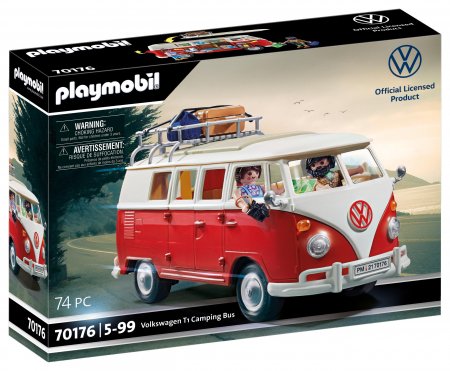PLAYMOBIL VW Volkswagen T1 tūristu autobuss, 70176 70176