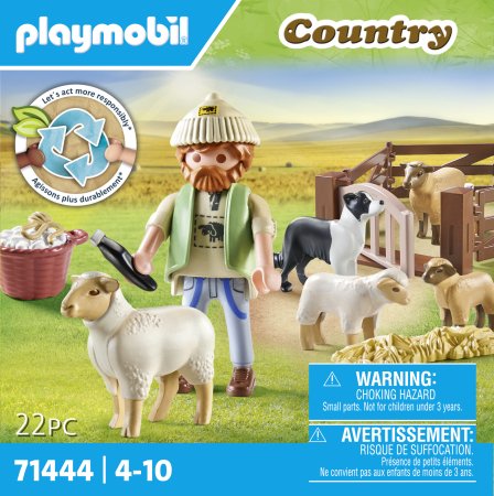 PLAYMOBIL COUNTRY Jaunais gans ar aitu ganāmpulku, 71444 