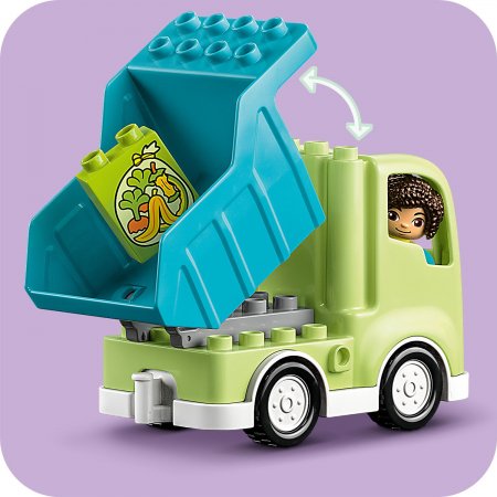 10987 LEGO® DUPLO Town Atkritumu pārstrādes auto 10987