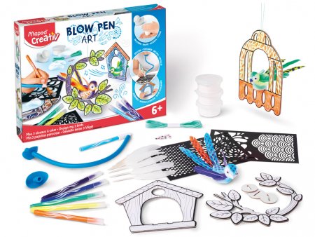 MAPED CREATIV flomasteru komplekts Blow Pen Pop'Art, 3154148467168 3154148467168