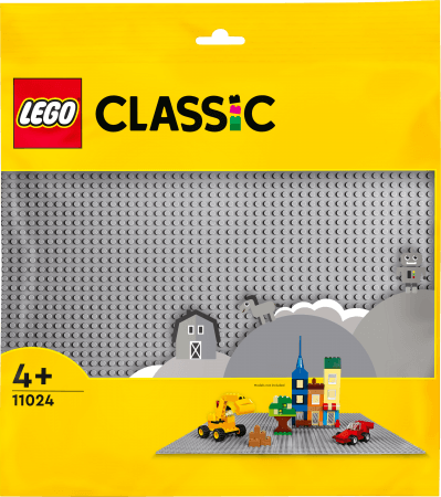11024 LEGO® Classic Pelēka būvpamatne 11024
