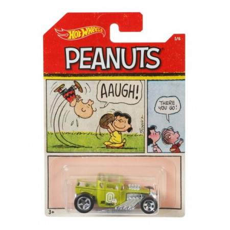 HOT WHEELS automašīnas modelīši - Peanuts DWF03 