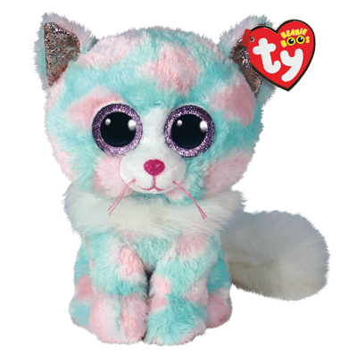 TY Beanie Boos kaķis OPAL pasteļkrāsains, TY36376 TY36376