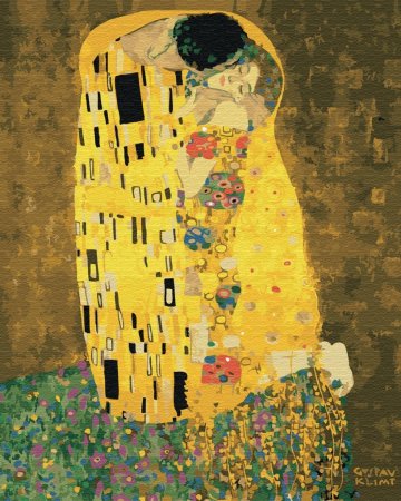 BRUSHME Izkrāso pēc numerācijas « Kiss» Gustav Klimt, BS21783 BS21783