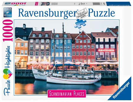 RAVENSBURGER puzle Copenhagen, Denmark, 1000gab., 16739 16739