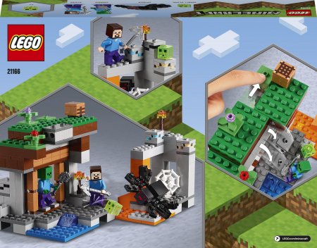 21166 LEGO® Minecraft™ “Pamestās” raktuves 21166