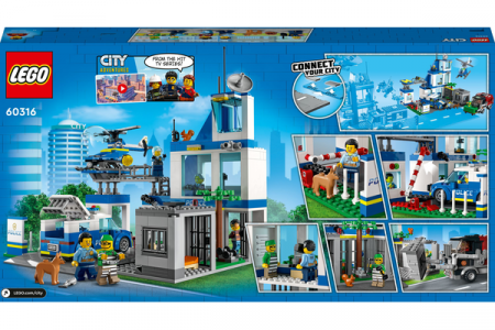 60316 LEGO® City Police Electric Policijas iecirknis 60316