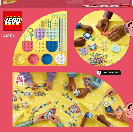 41806 LEGO® DOTS Nepārspējamais ballītes komplekts 41806