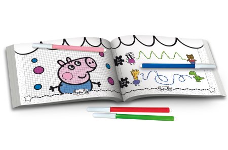 LISCIANI PEPPA PIG zīmēšanas komplekts Drawing School, 92215 92215