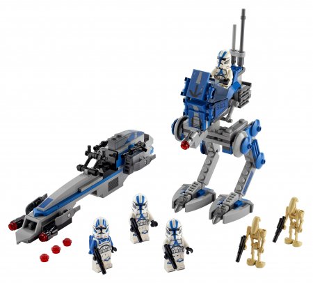 75280 LEGO® Star Wars™ 501. leģiona Clone Trooper kareivji 75280