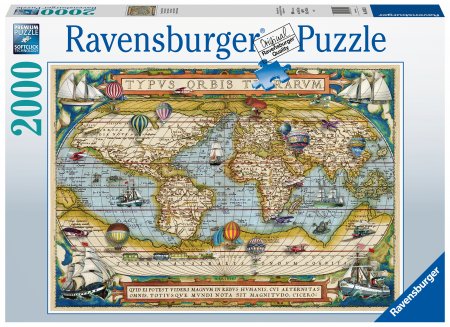 RAVENSBURGER puzle Around the World, 2000gab., 16825 16825