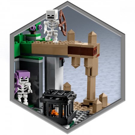 21189 LEGO® Minecraft™ Skeleta pazemes cietums 21189
