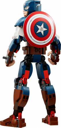 76258 LEGO® Super Heroes Marvel Būvējama Kapteiņa Amerikas figūra 76258