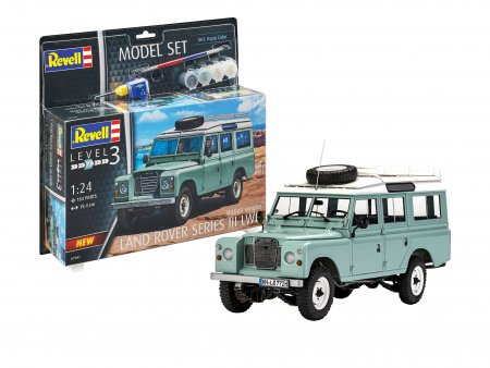 REVELL modelēšanas komplekts Land Rover Series III, 67047 67047