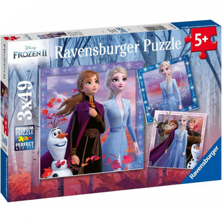 RAVENSBURGER puzle Frozen 2 The journey starts, 3x49pcs., 5011 5011