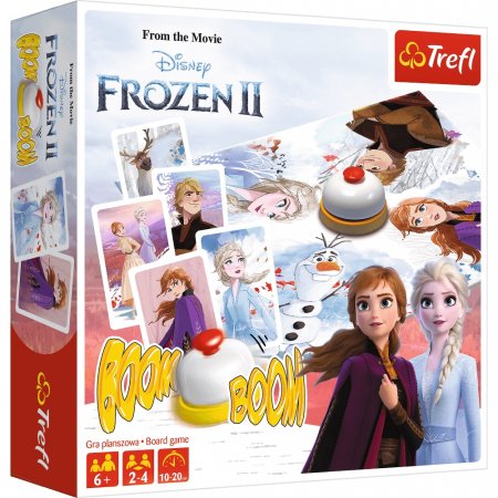 TREFL spēle BoomBoom Frozen 2  (EE/LV/LT/RU/FI), 02007T 02007T