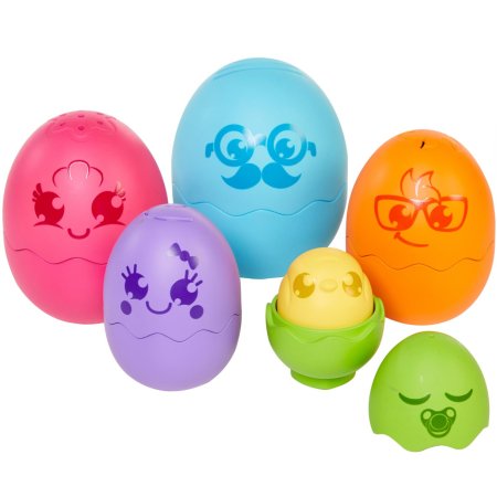 TOOMIES krāsainas olas Nesting Eggs, E73564 