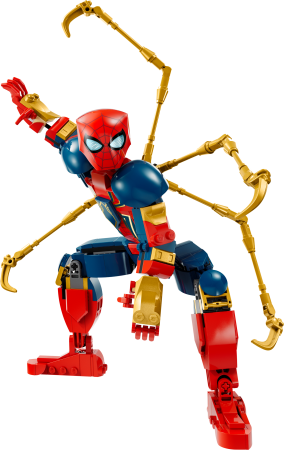 76298 LEGO® Super Heroes Marvel Būvējama Dzelzs Zirnekļcilvēka figūra 