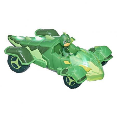 PJ MASKS transportlīdzeklis ar figūru Glow and Go Racers, dažādi, F21155L0 F21155L0