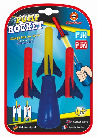 GUNTHER lidojošā spēle Pump Rocket, 1557 1557