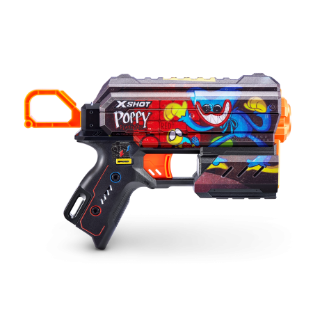 X-SHOT rotaļu pistole "Poppy Playtime", Skins 1. Flux sērija, sortiments, 36649 36649
