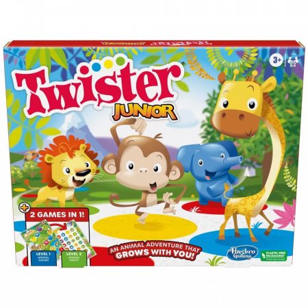 HASBRO GAMING spēle Twister Junior (LV, EE), F7478EL0 F7478EL0
