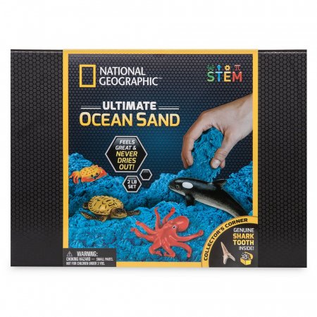 NATIONAL GEOGRAPHIC kinētiskās smiltis Ultimate Ocean Play Sand, NGOCEANSAND2 NGOCEANSAND2