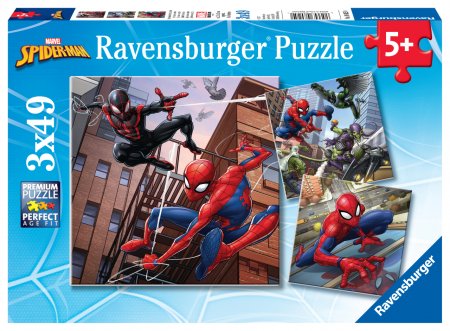 "RAVENSBURGER puzles ""Spiderman"", 3x49 gab., 8025" 8025