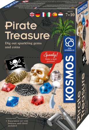 KOSMOS eksperimentu komplekts Pirate Treasure, 1KS616939 1KS616939