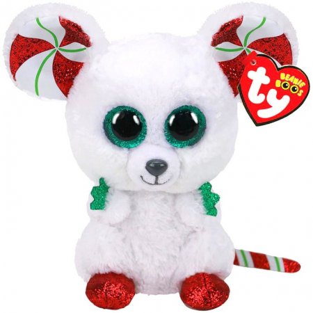 TY Beanie Boos ziemassvētku pele Chimney 15,5cm, TY36239 